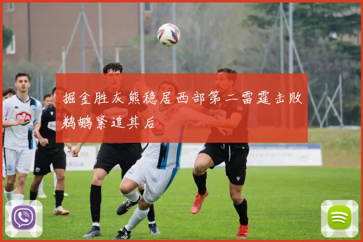 掘金胜灰熊稳居西部第二雷霆击败鹈鹕紧追其后