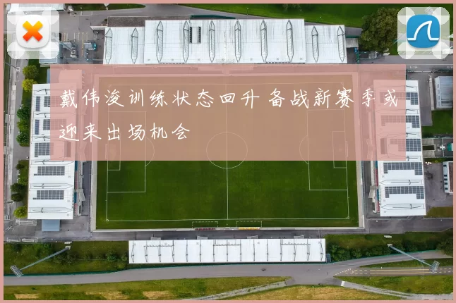 戴伟浚训练状态回升 备战新赛季或迎来出场机会