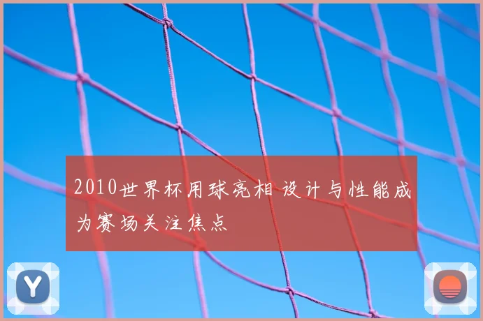 2010世界杯用球亮相 设计与性能成为赛场关注焦点